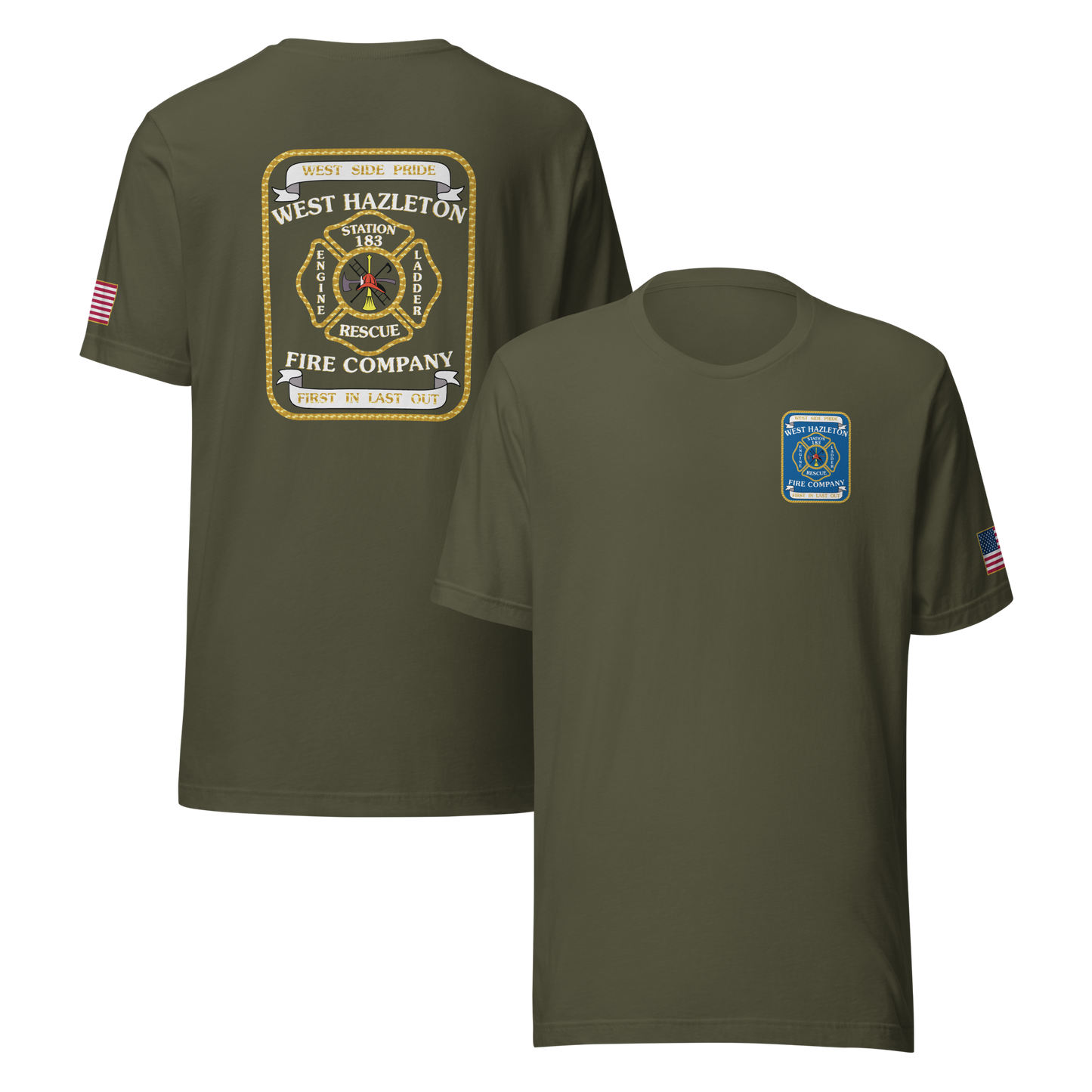 WEST HAZLETON FIRE COMPANY #5 (GOLD)