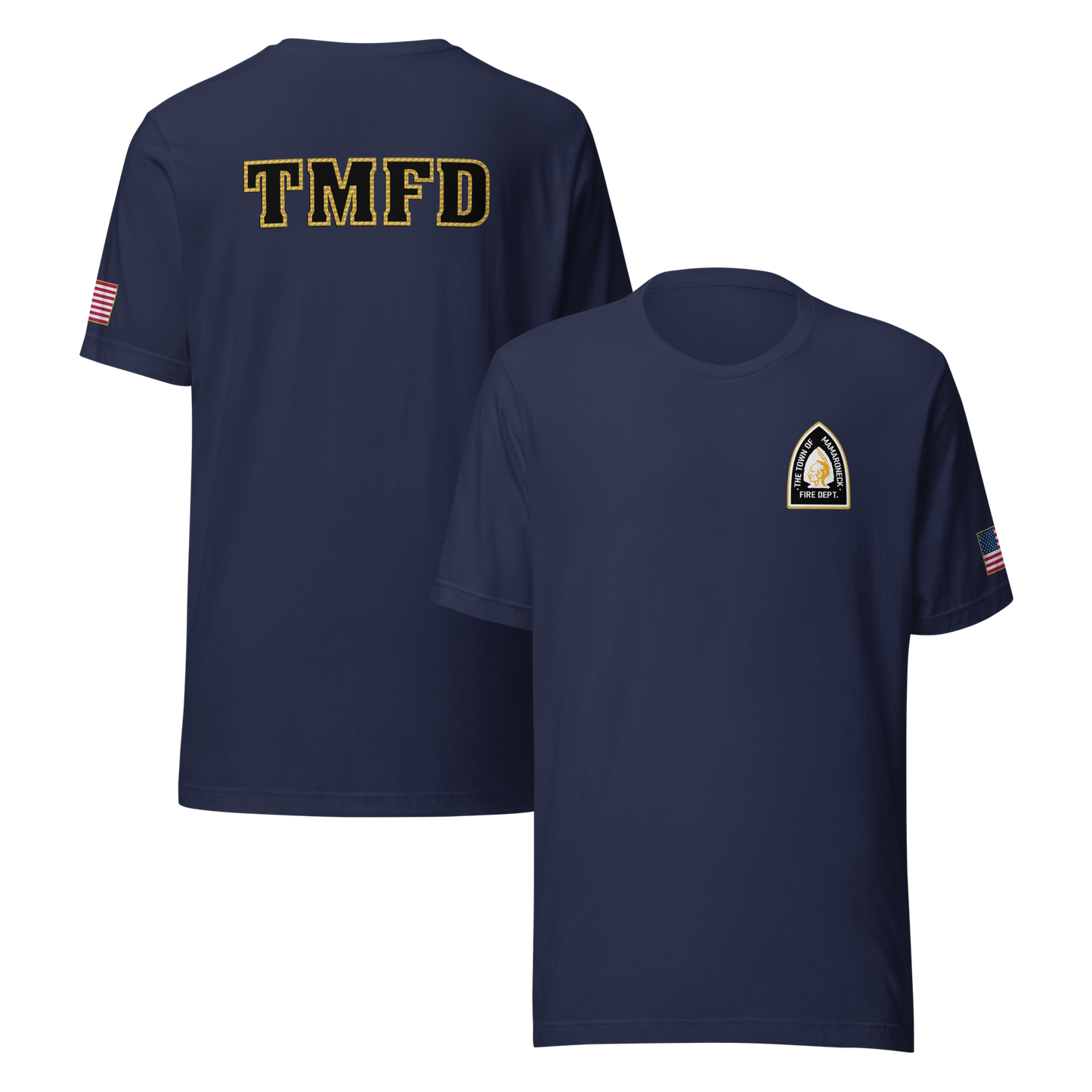 TOWN OF MAMARONECK FIRE- GOLD OUTLINE COLLECTION