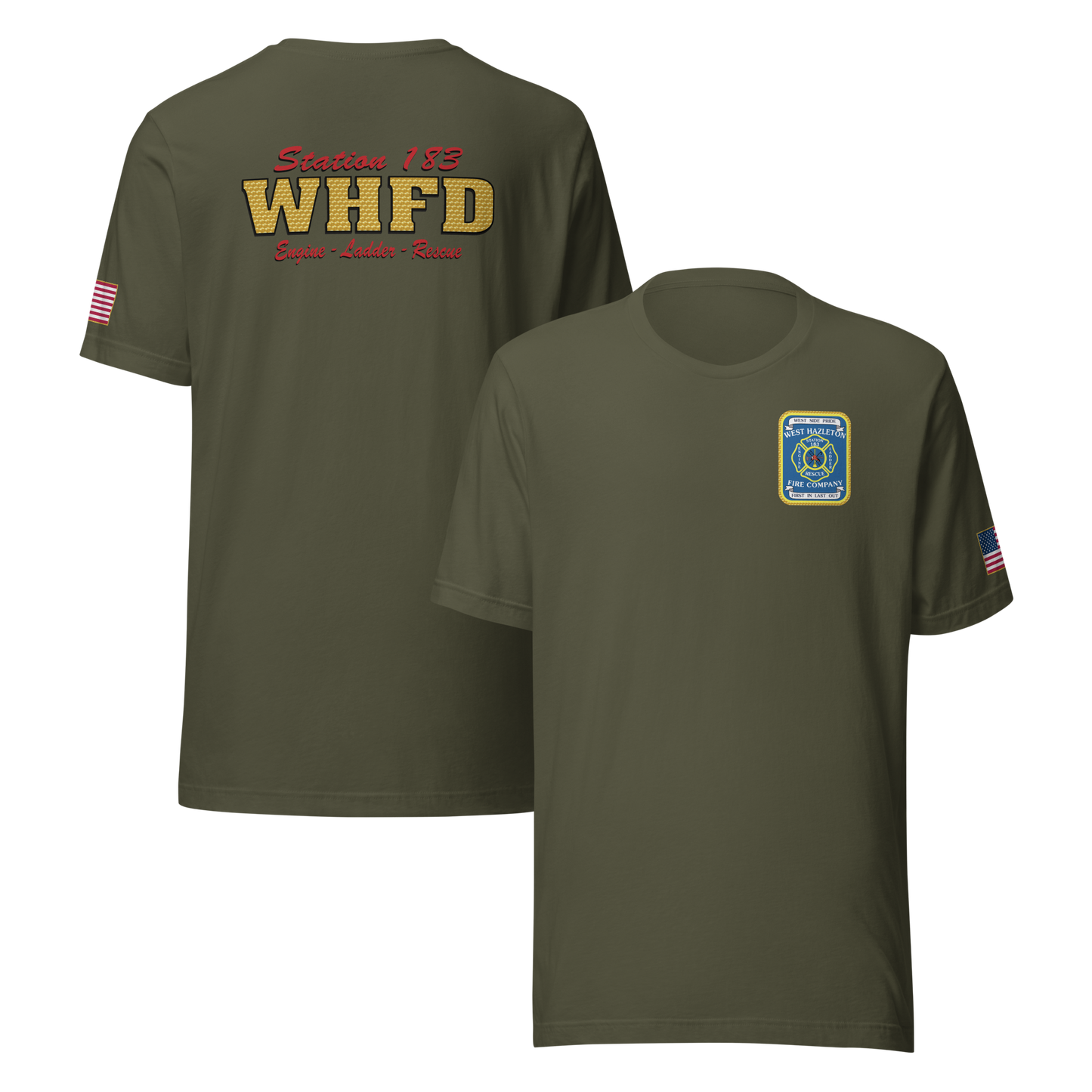 WEST HAZLETON FIRE COMPANY #4 (GOLD)