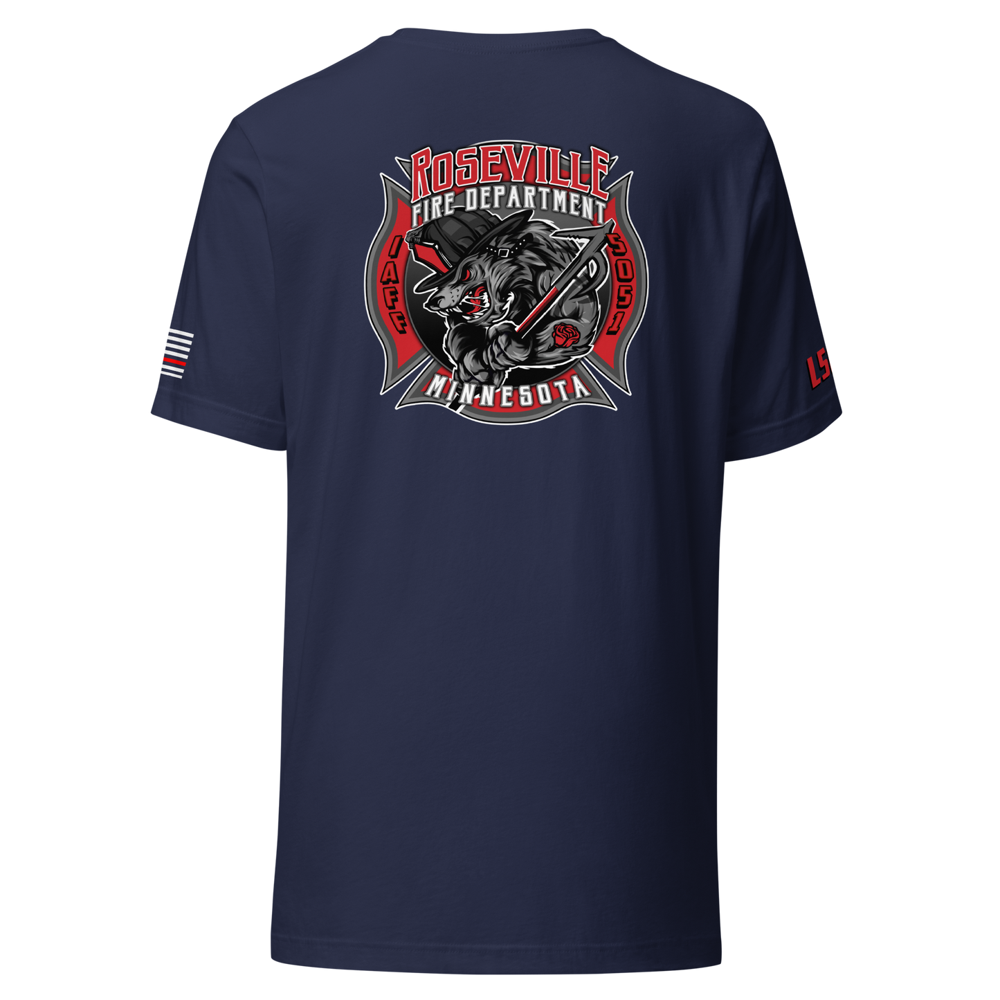 Roseville Fire - Color - Local 5051 (White) - Collection