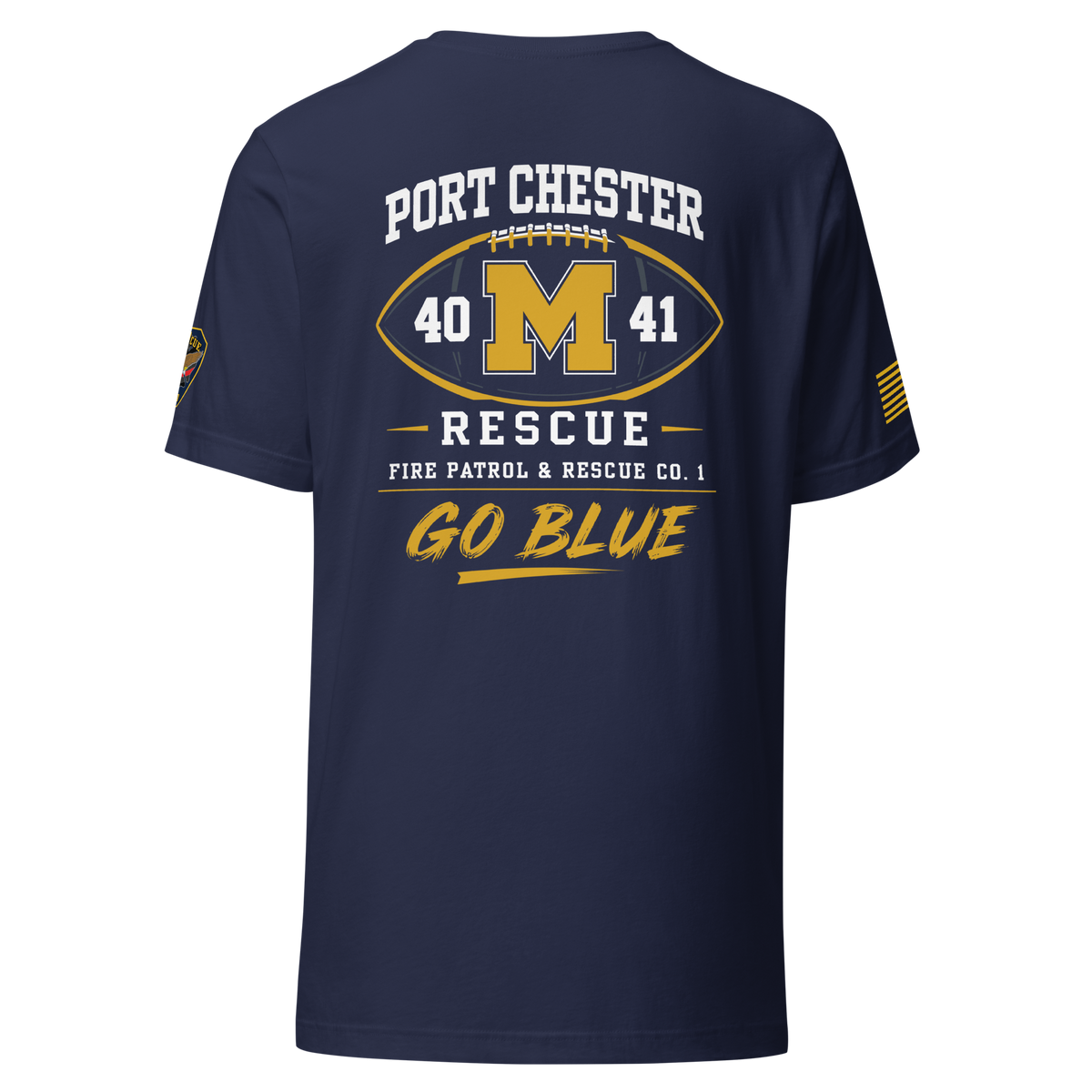 PORT CHESTER RESCUE × MICHIGAN WOLVERINES FOOTBALL #2