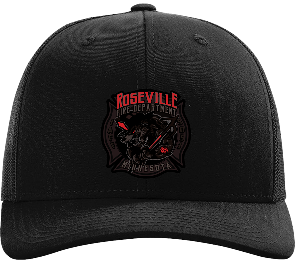 Roseville Fire - Subdued - Local 5051 (Black) - Collection