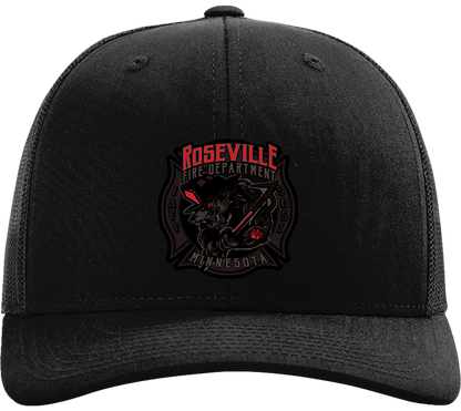Roseville Fire - Subdued - Local 5051 (Black) - Collection