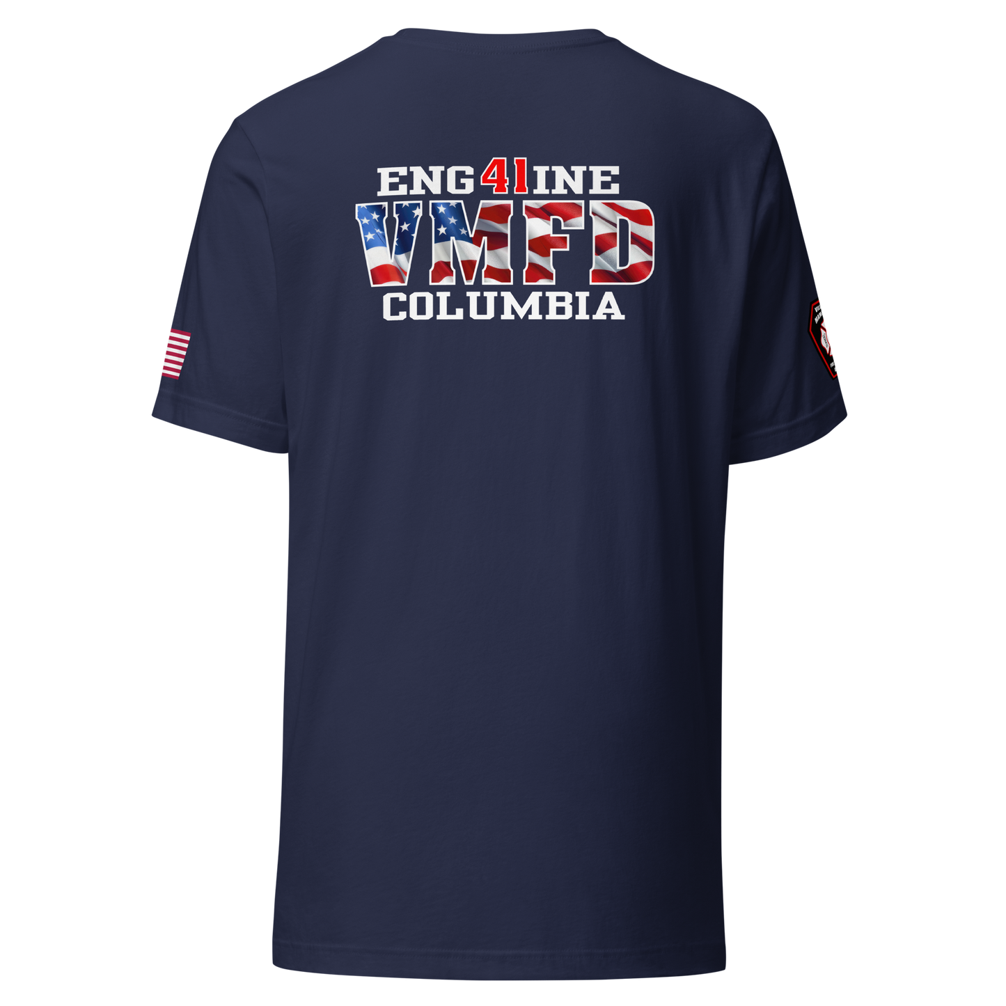 Village of Mamaroneck Engine 41 Tee (With Flag) Collection