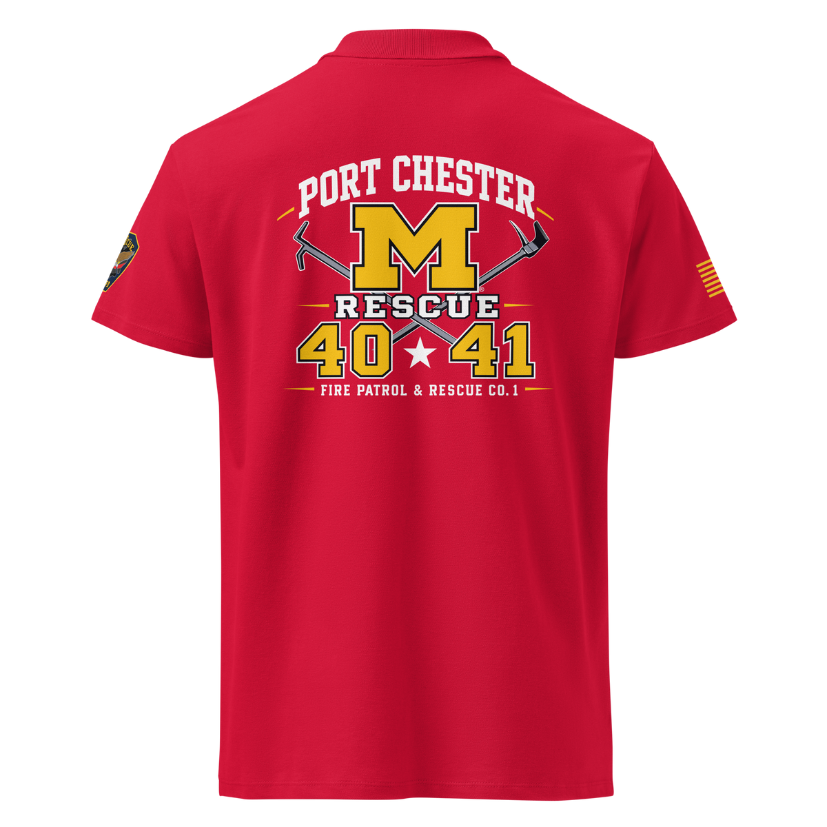 PORT CHESTER RESCUE × MICHIGAN WOLVERINES FOOTBALL #1