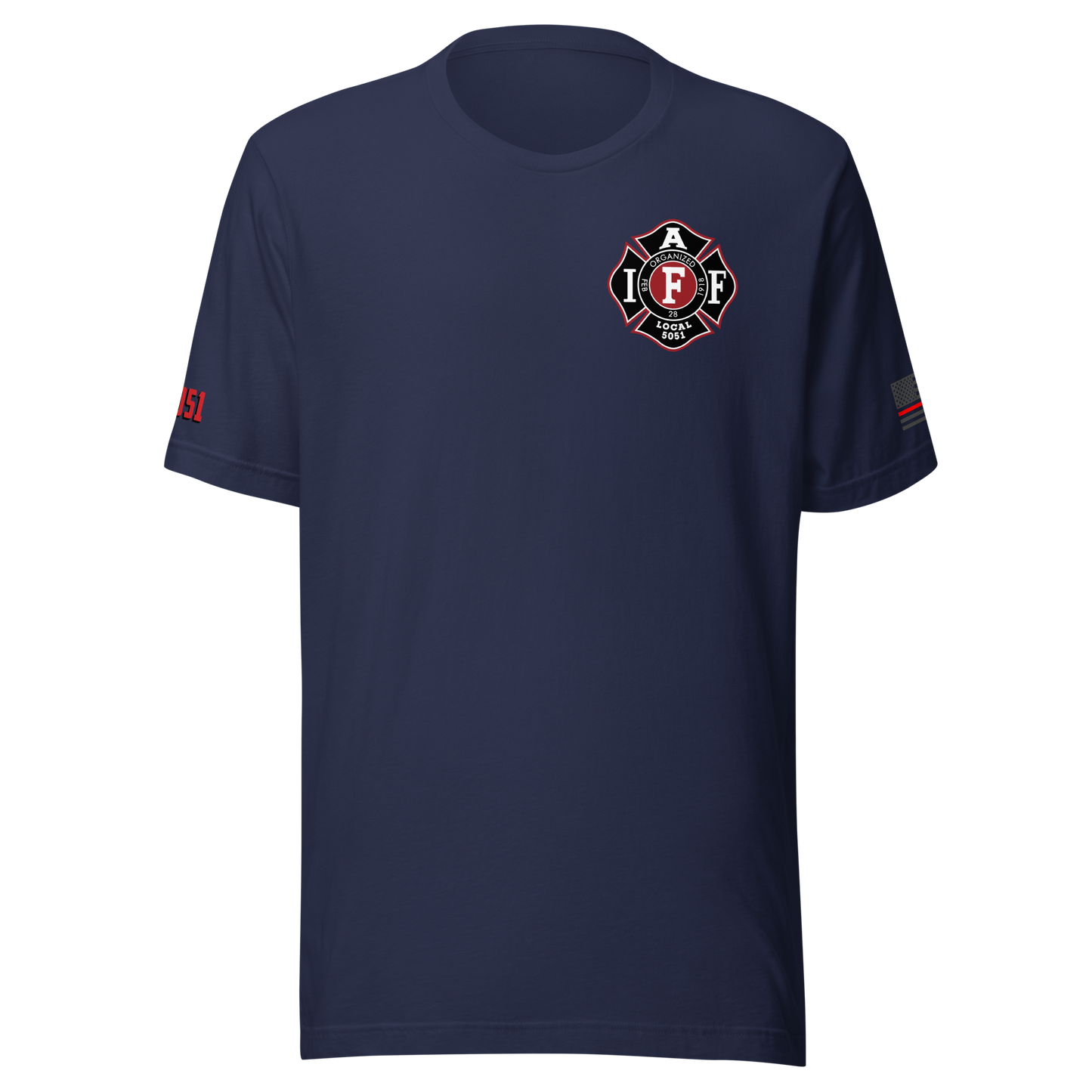 Roseville Fire - Subdued - Local 5051 (Black) - Collection