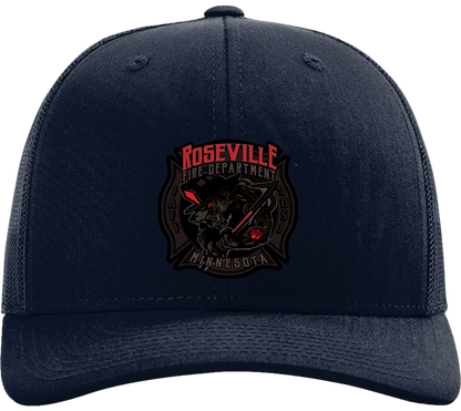 Roseville Fire - Subdued - Local 5051 (Black) - Collection