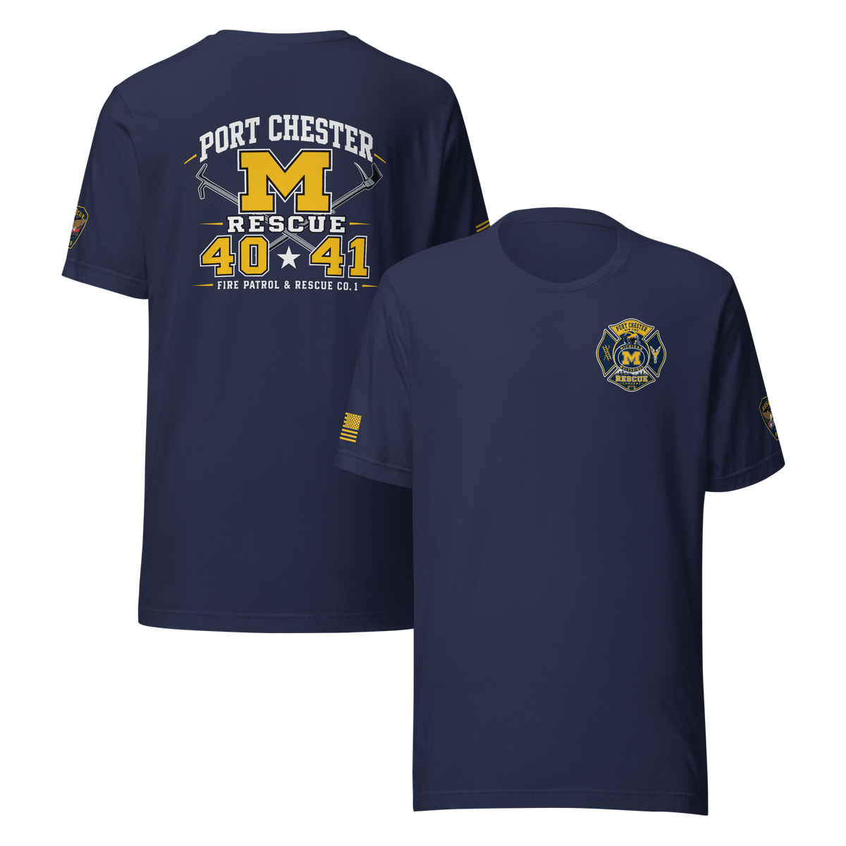 PORT CHESTER RESCUE × MICHIGAN WOLVERINES FOOTBALL #1