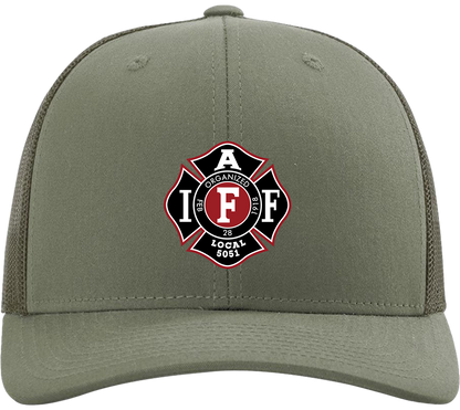 Roseville Fire - Subdued - Local 5051 (Black) - Collection