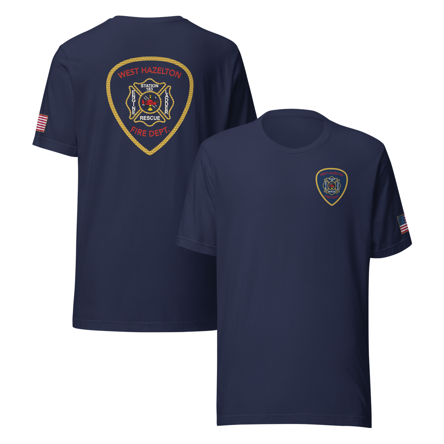 WEST HAZLETON FIRE DEPARTMENT #5 (GOLD)
