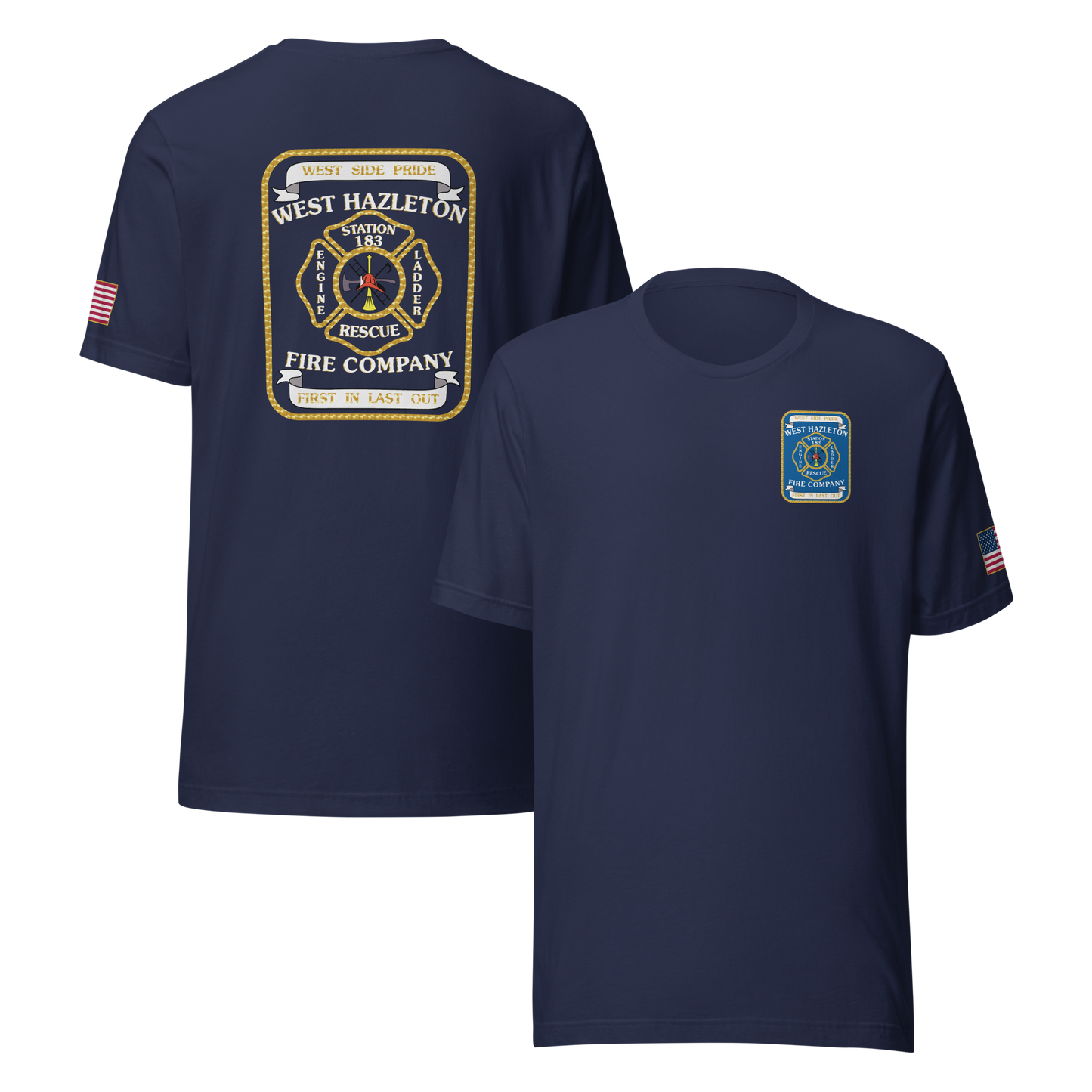 WEST HAZLETON FIRE COMPANY #5 (GOLD)