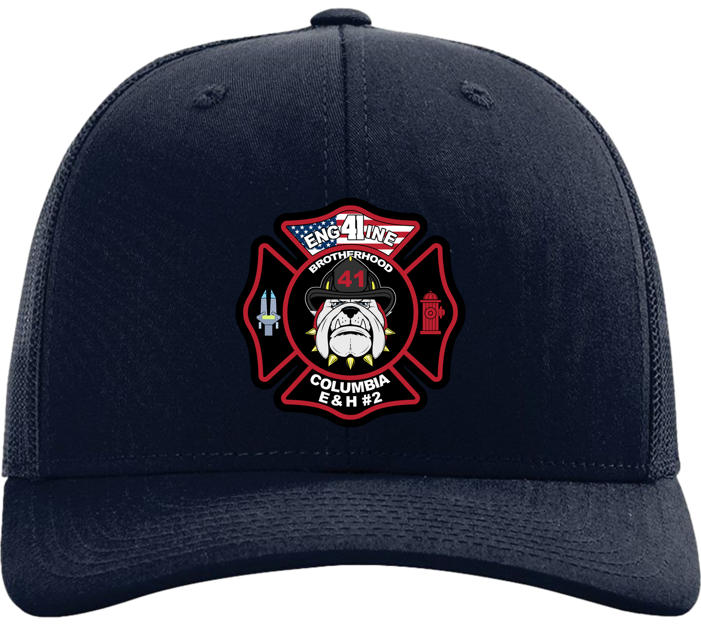 Village of Mamaroneck Engine 41 Tee (With Flag In Maltese) Collection
