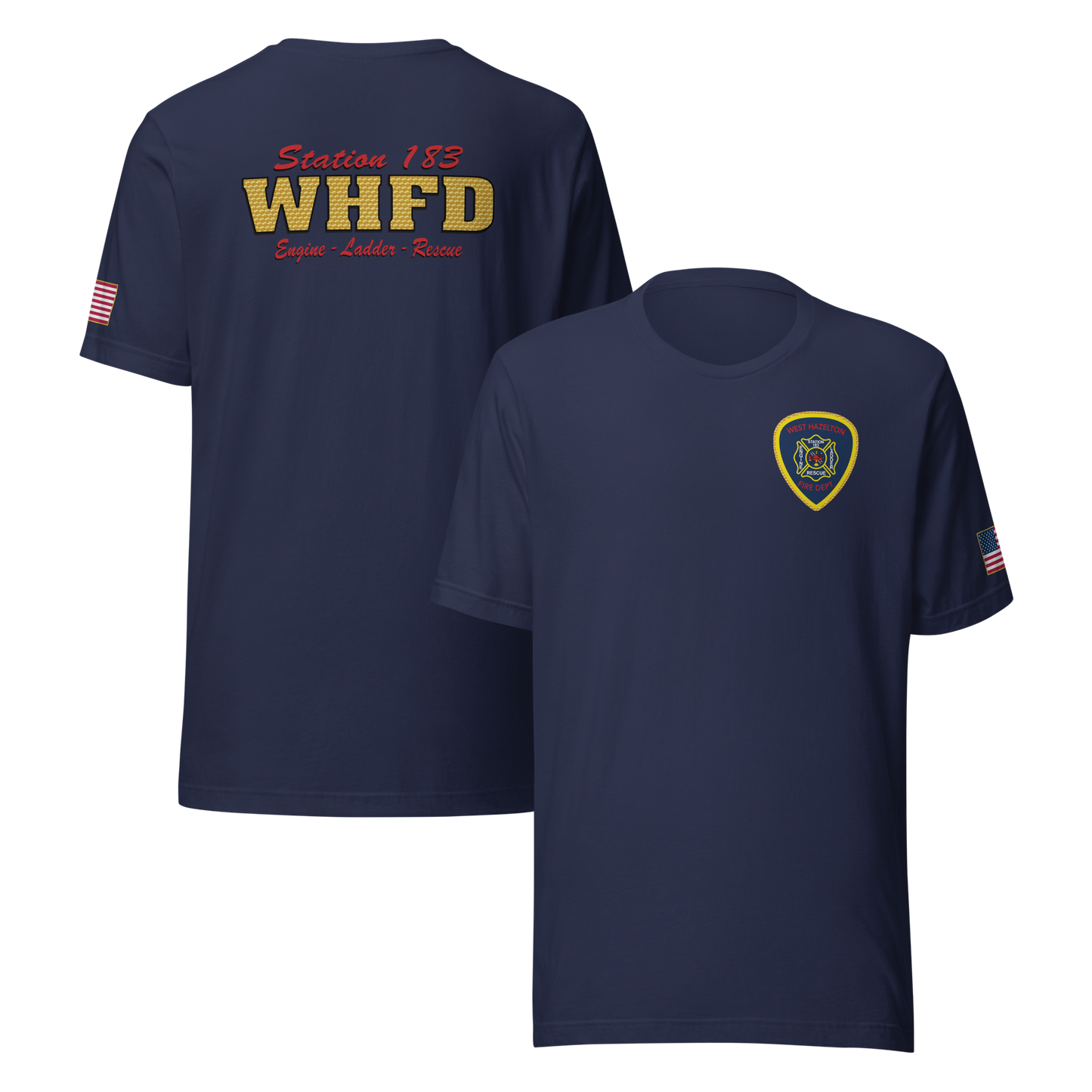 WEST HAZLETON FIRE DEPARTMENT #4 (GOLD)
