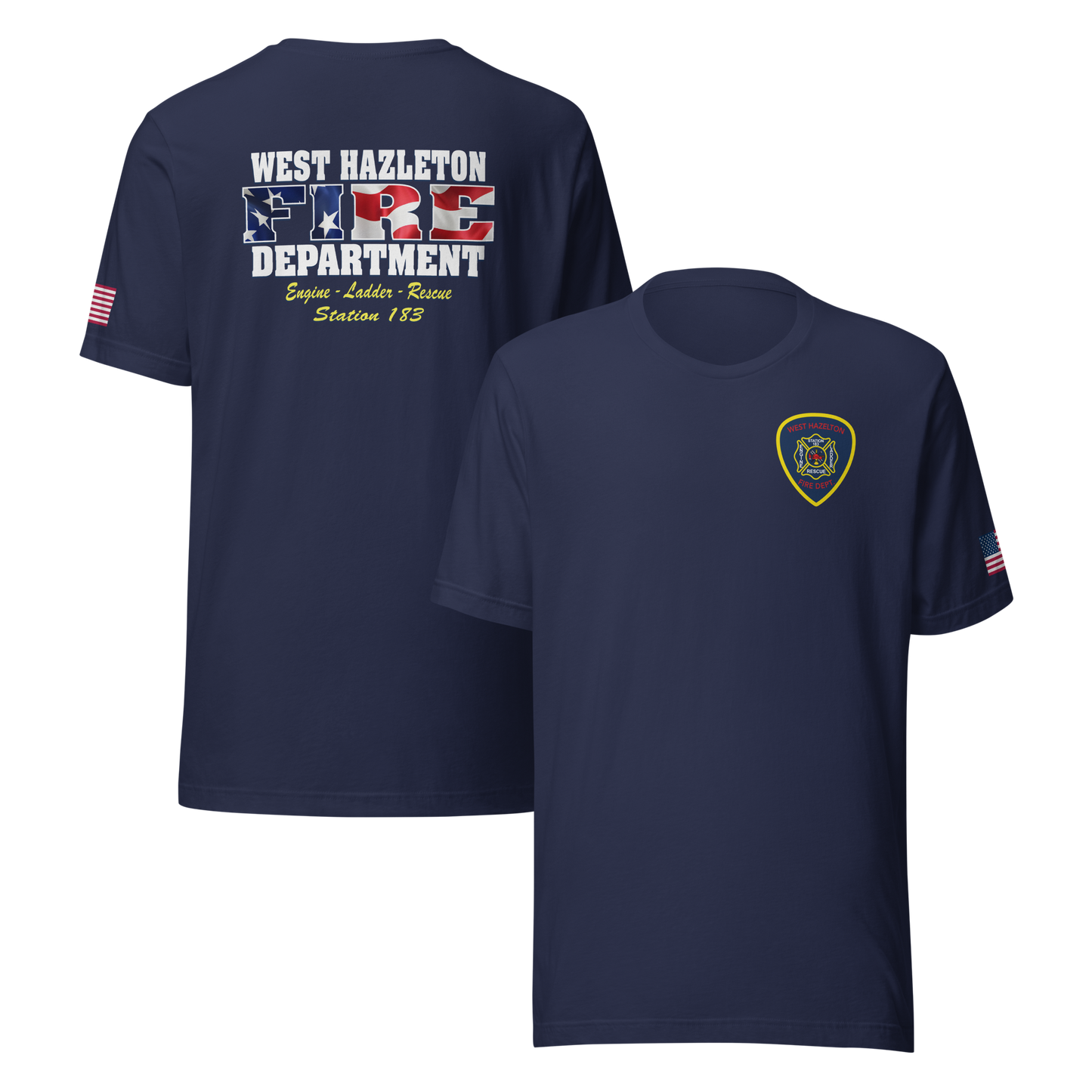 WEST HAZLETON FIRE DEPARTMENT #3 (PATRIOTIC)