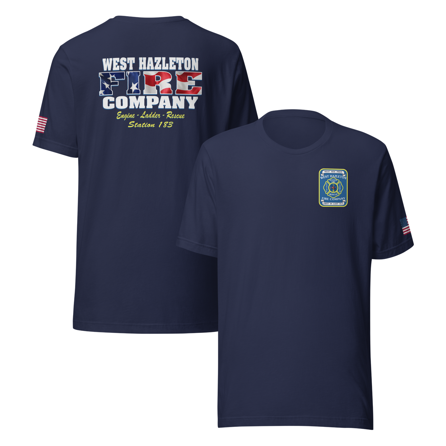 WEST HAZLETON FIRE COMPANY #3 (PATRIOTIC)