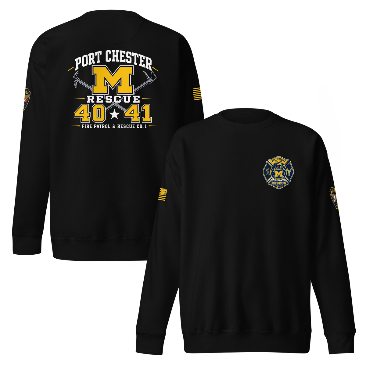 PORT CHESTER RESCUE × MICHIGAN WOLVERINES FOOTBALL #1