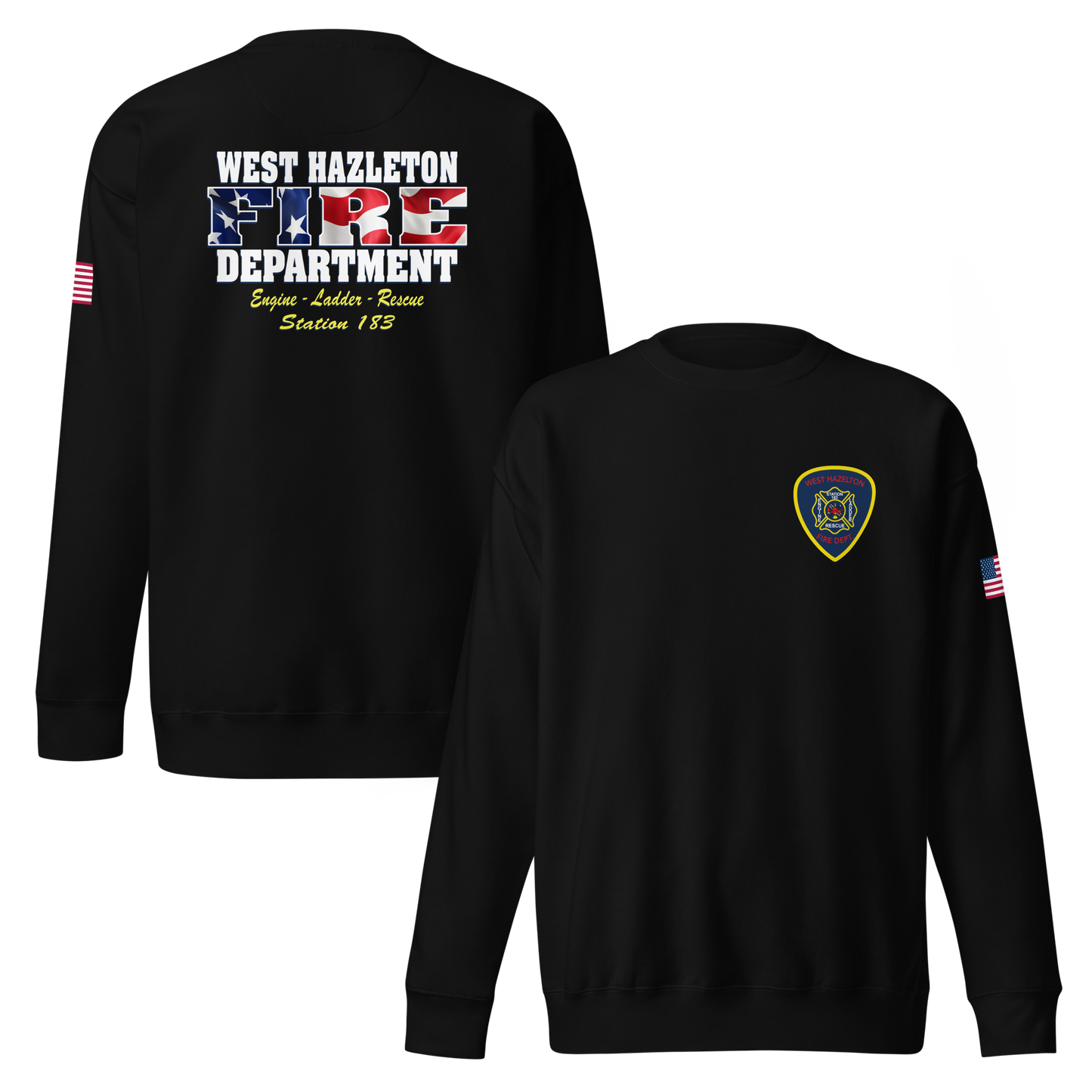WEST HAZLETON FIRE DEPARTMENT #3 (PATRIOTIC)