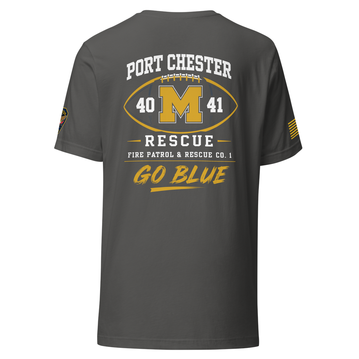 PORT CHESTER RESCUE × MICHIGAN WOLVERINES FOOTBALL #2