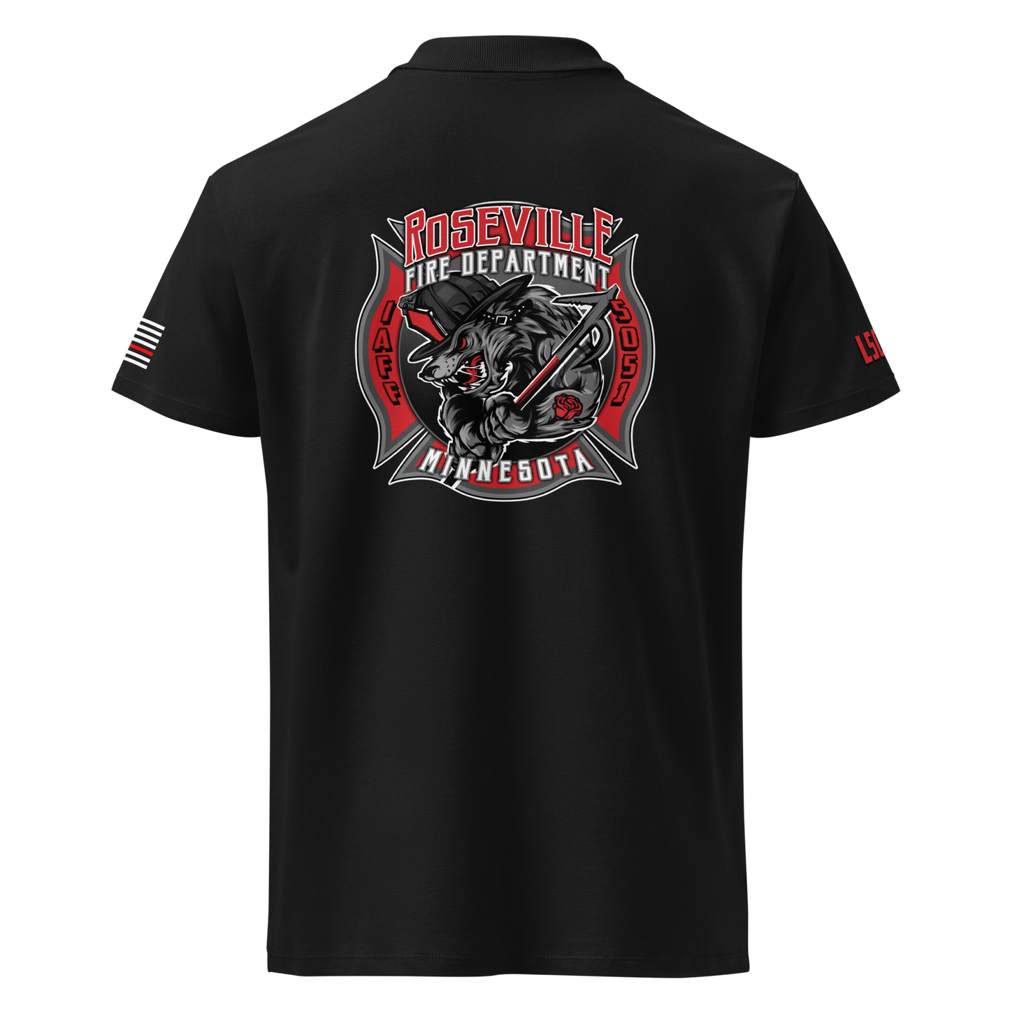 Roseville Fire - Color - Local 5051 (White) - Collection