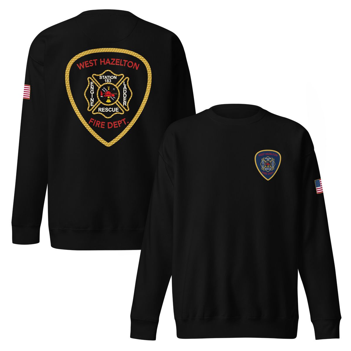 WEST HAZLETON FIRE DEPARTMENT #5 (GOLD)
