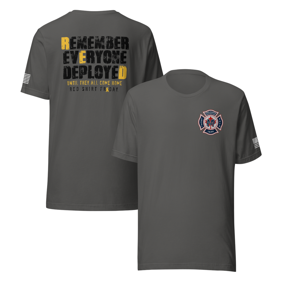 MAPLEWOOD FIRE  - LOCAL 4470 - RED (REMEMBER EVERYONE DEPLOYED) COLLECTION