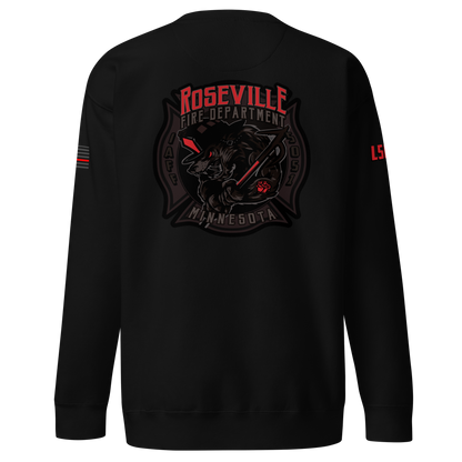 Roseville Fire - Subdued - Local 5051 (Black) - Collection