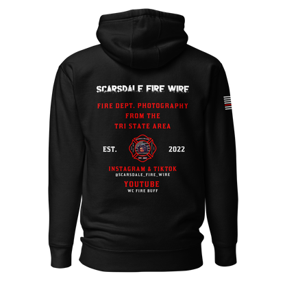 Scarsdale Fire Wire - Premium Hoodie