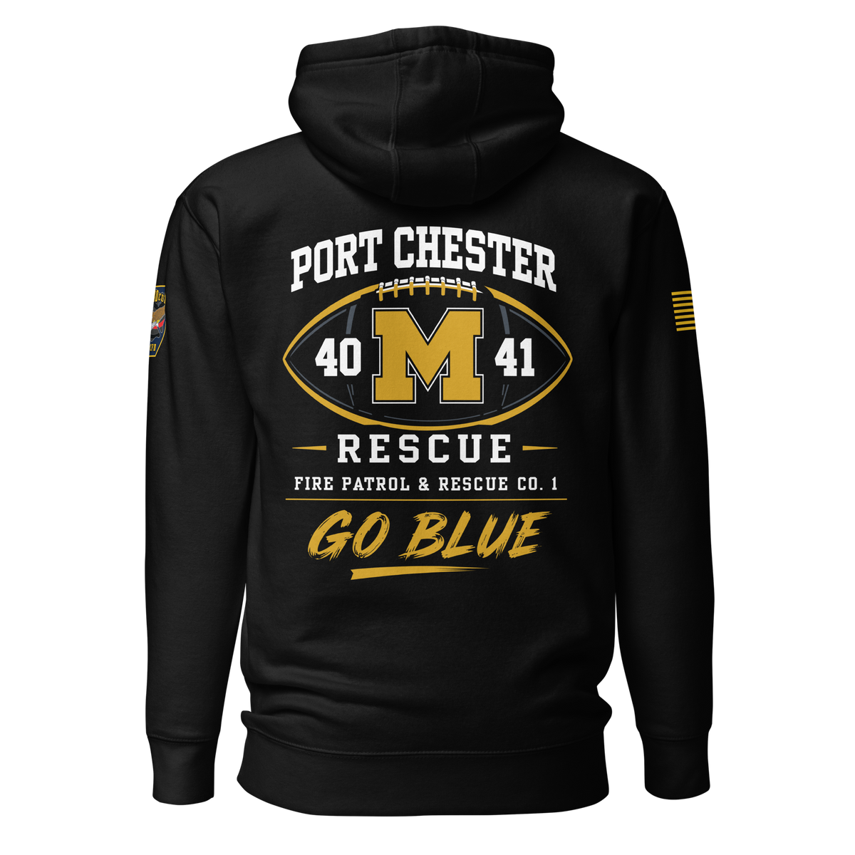 PORT CHESTER RESCUE × MICHIGAN WOLVERINES FOOTBALL #2