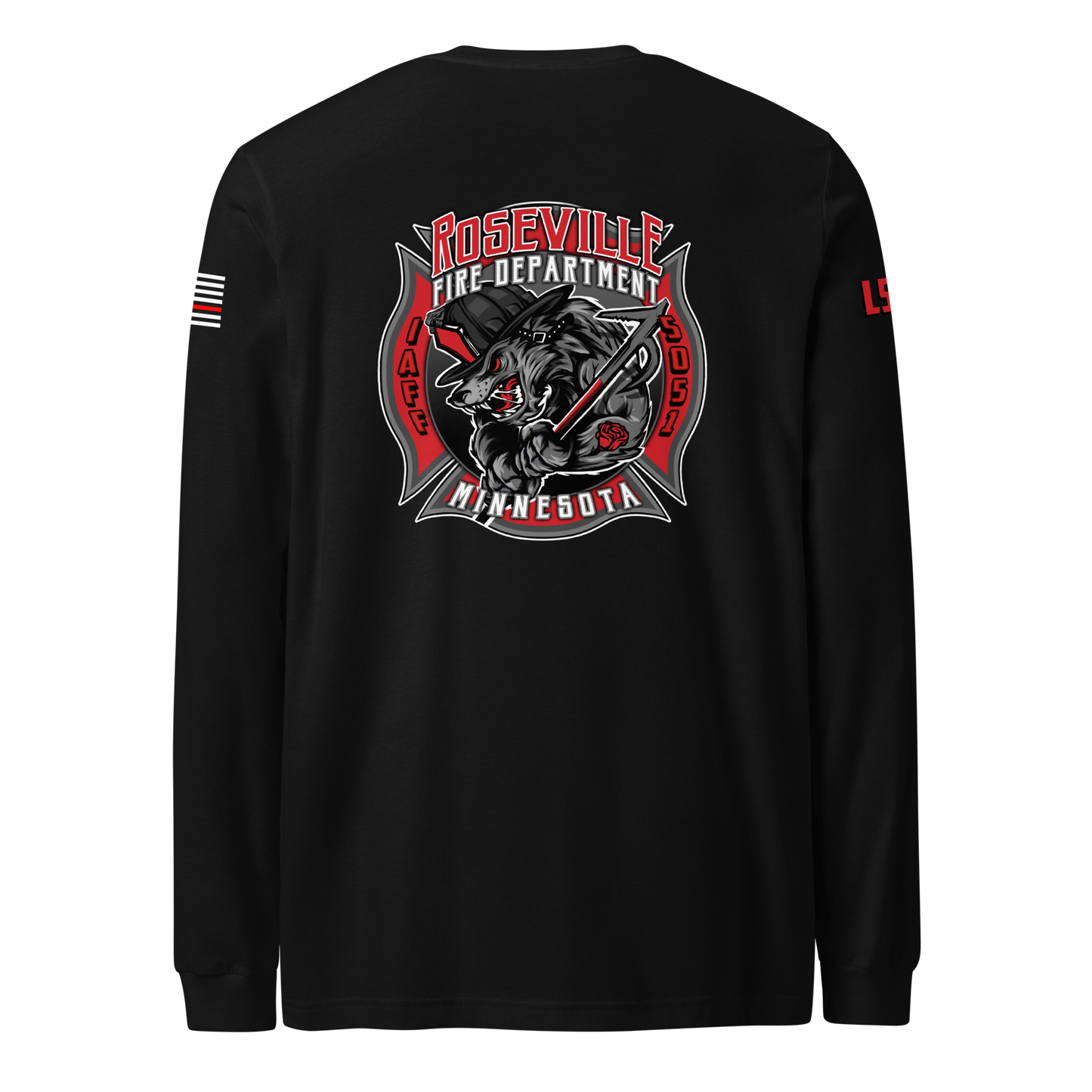 Roseville Fire - Color - Local 5051 (Black) - Collection