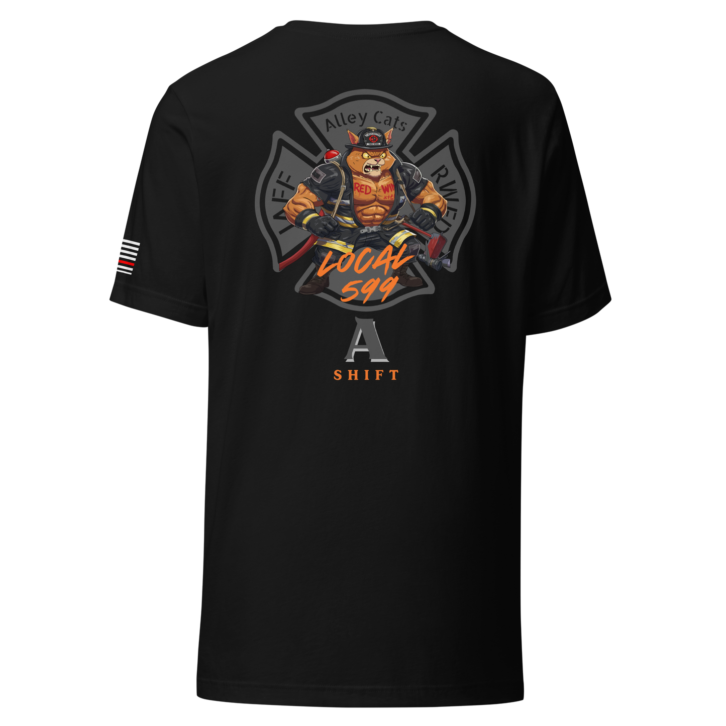 Red Wing Fire Department - Alley Cats A Shift Collection – Helmet Shield Design