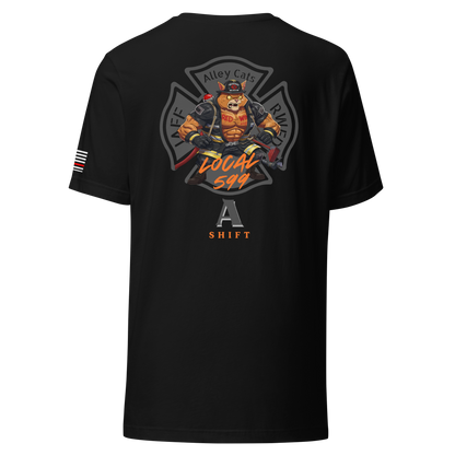 Red Wing Fire Department - Alley Cats A Shift Collection – Helmet Shield Design