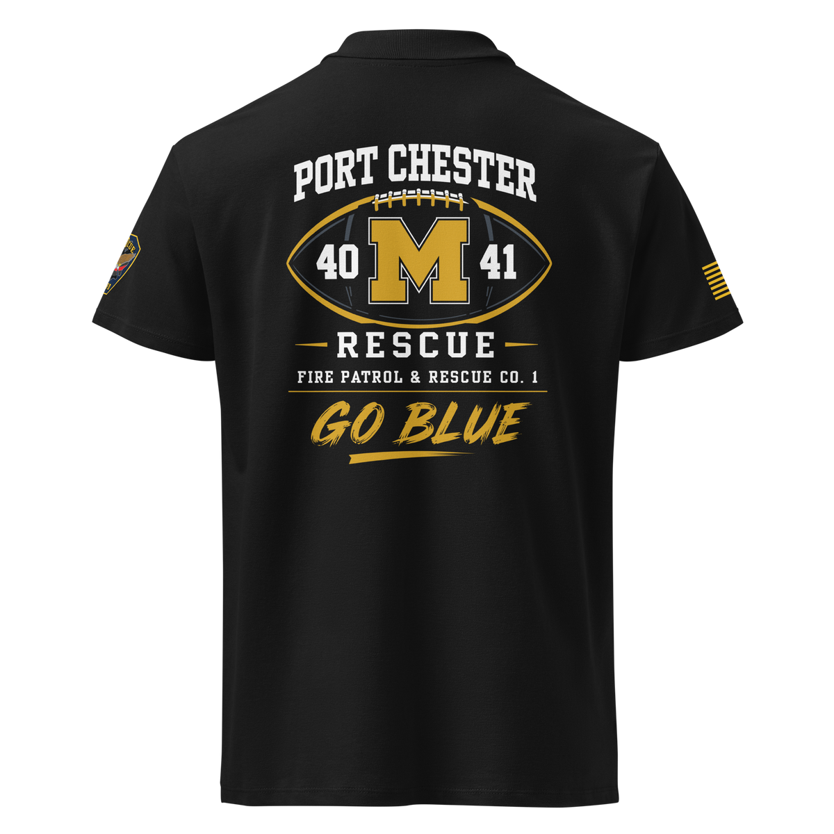 PORT CHESTER RESCUE × MICHIGAN WOLVERINES FOOTBALL #2