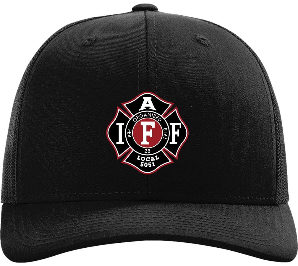 Roseville Fire - Subdued - Local 5051 (Black) - Collection