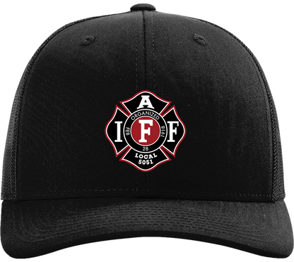 Roseville Fire - Subdued - Local 5051 (Black) - Collection