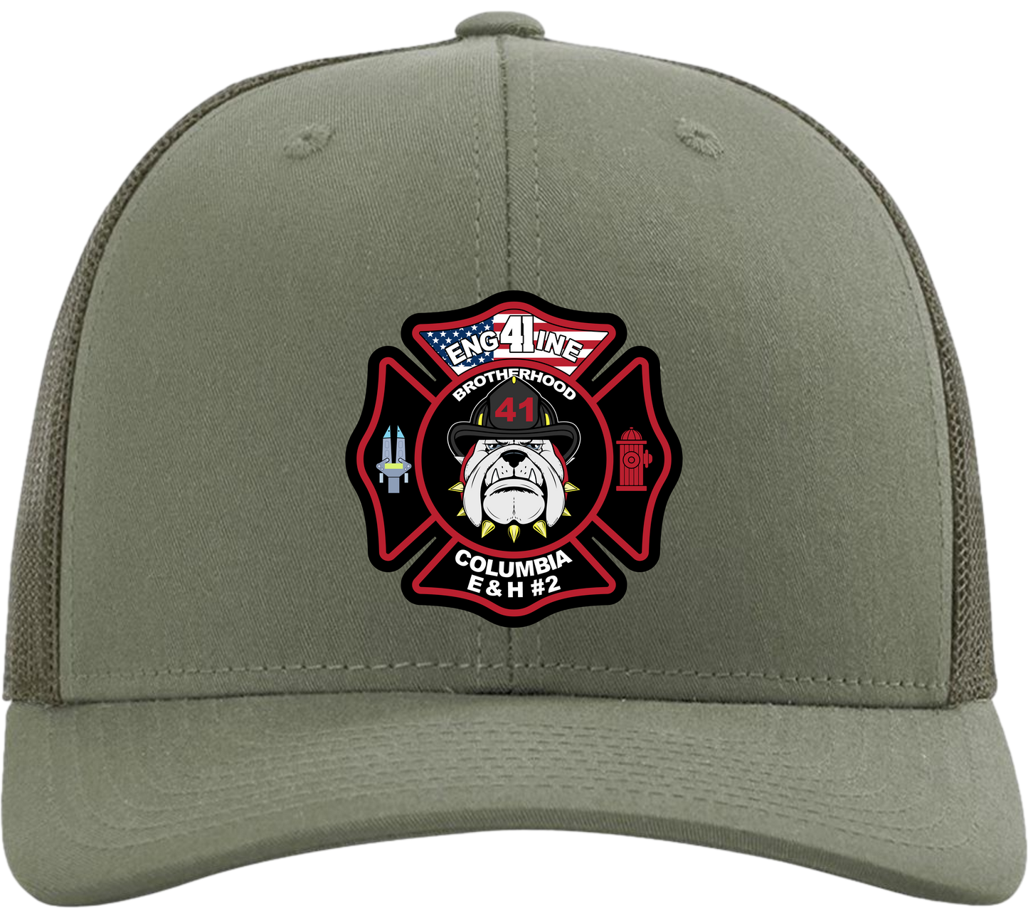 Village of Mamaroneck Engine 41 Tee (With Flag In Maltese) Collection