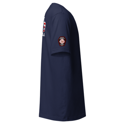 Village of Mamaroneck Engine 41 Tee (With Flag) Collection
