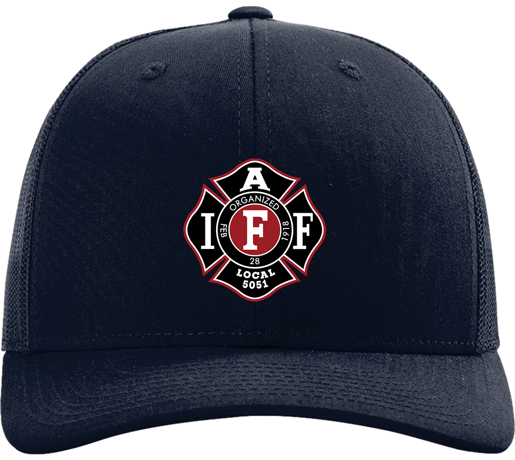 Roseville Fire - Subdued - Local 5051 (Black) - Collection