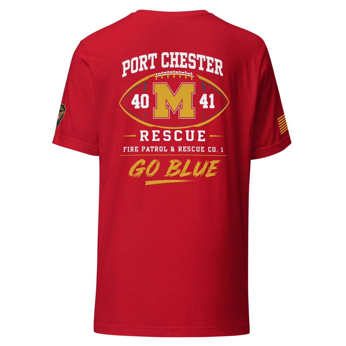 PORT CHESTER RESCUE × MICHIGAN WOLVERINES FOOTBALL #2