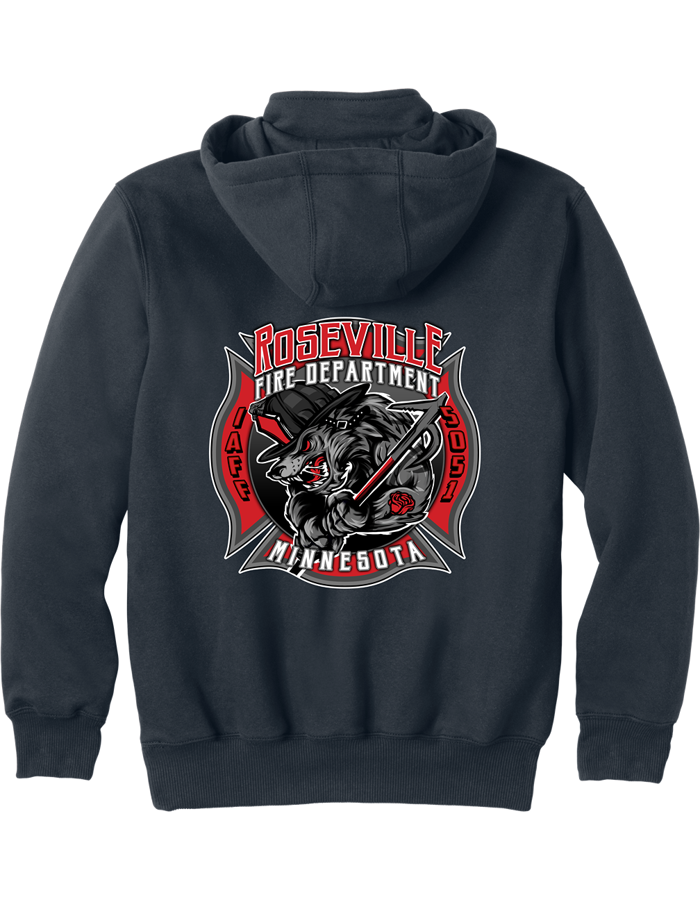 Roseville Fire - Color - Local 5051 (White) - Collection