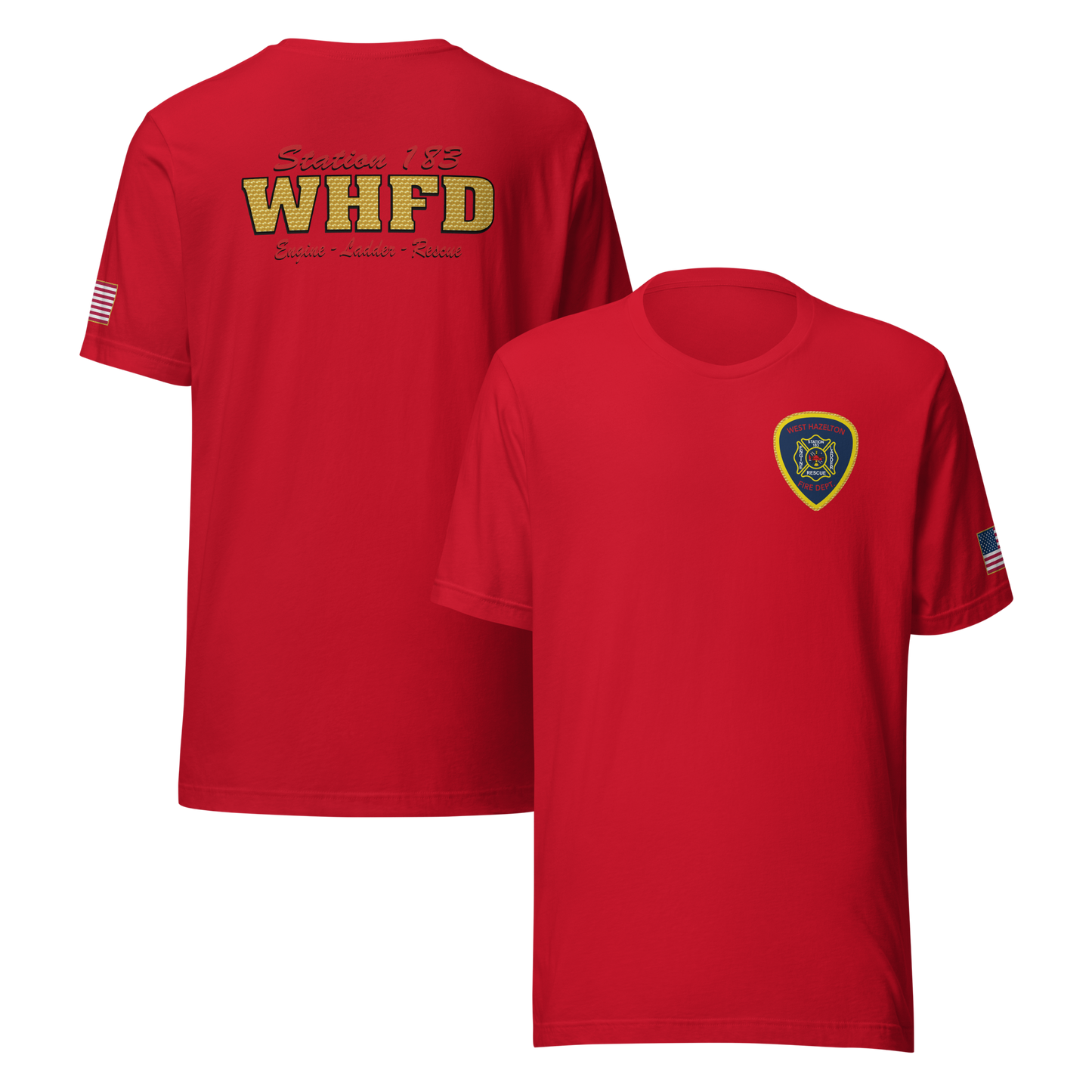 WEST HAZLETON FIRE DEPARTMENT #4 (GOLD)