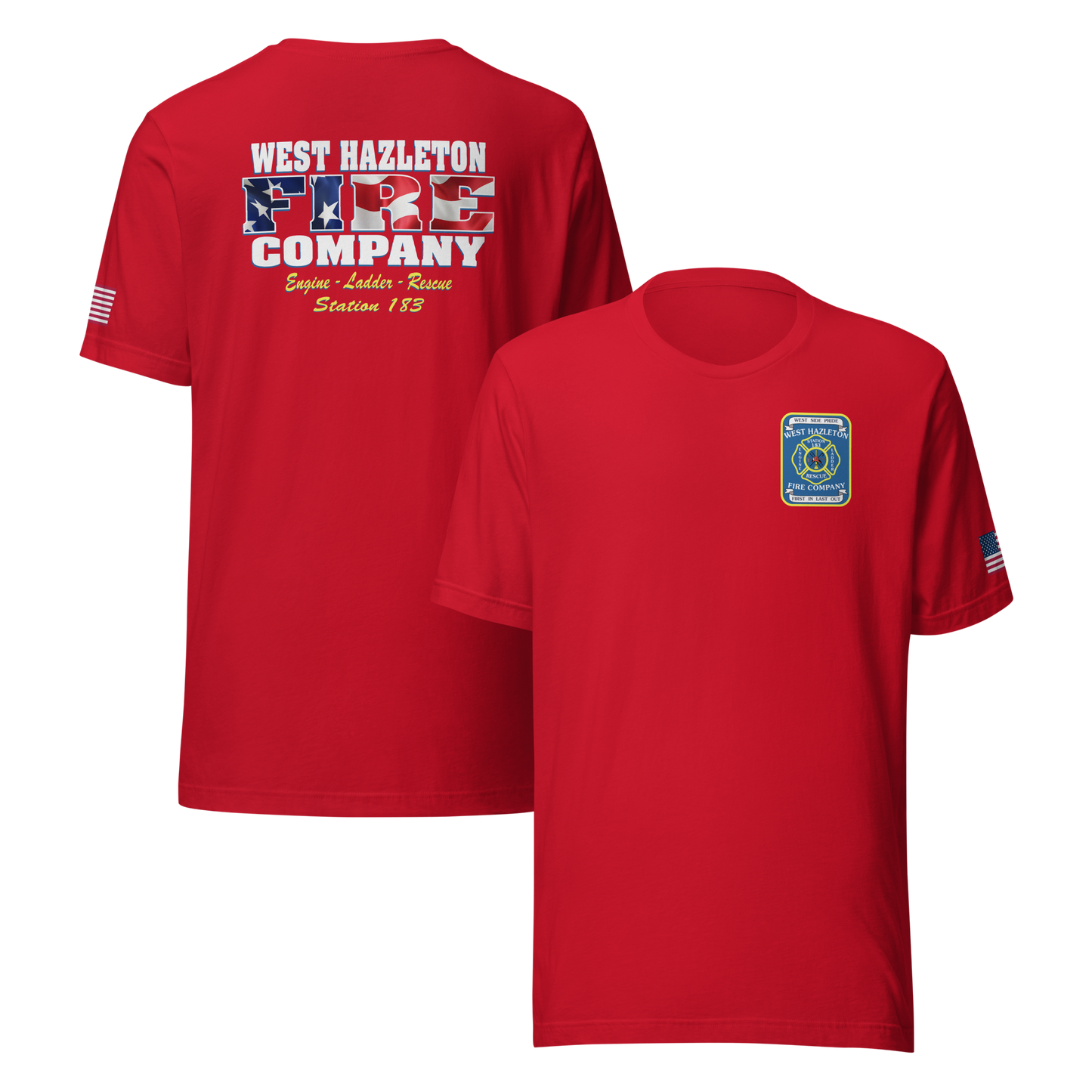WEST HAZLETON FIRE COMPANY #3 (PATRIOTIC)