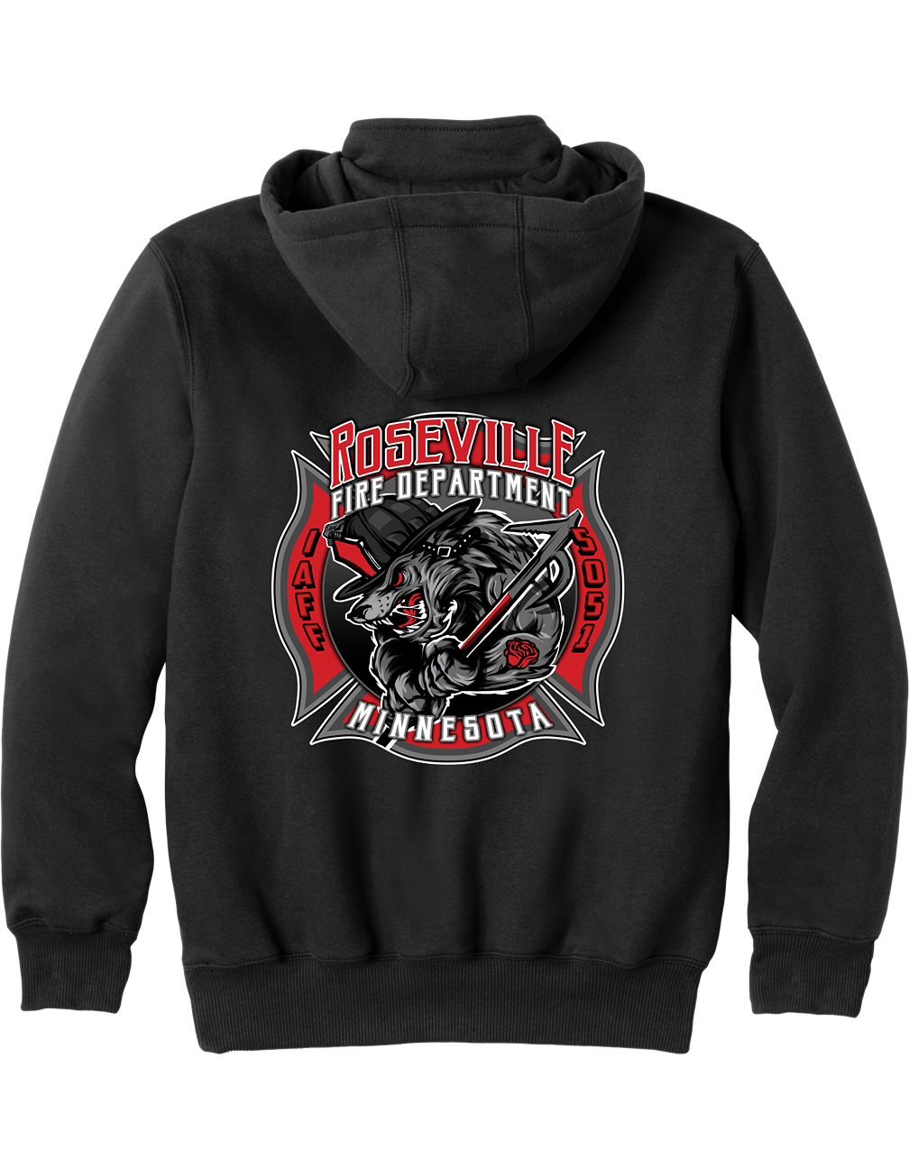 Roseville Fire - Color - Local 5051 (White) - Collection