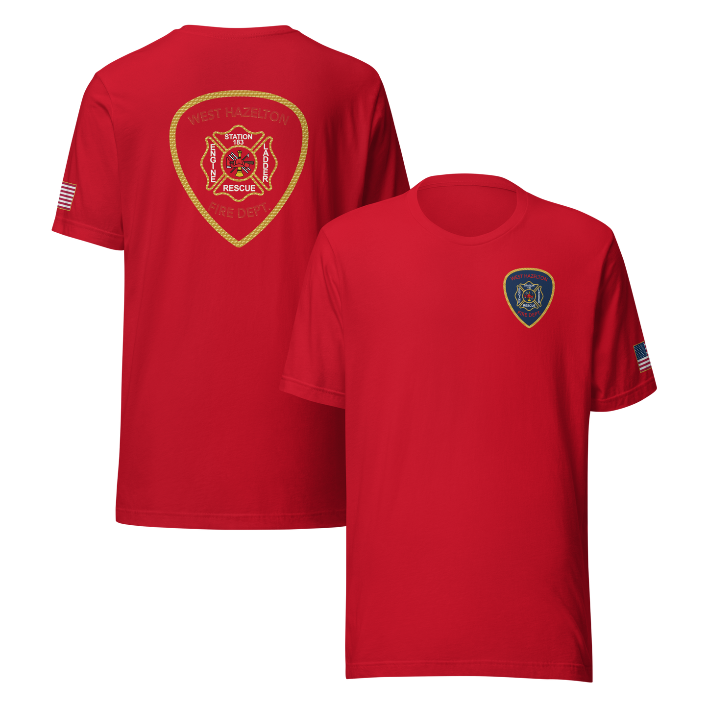 WEST HAZLETON FIRE DEPARTMENT #5 (GOLD)