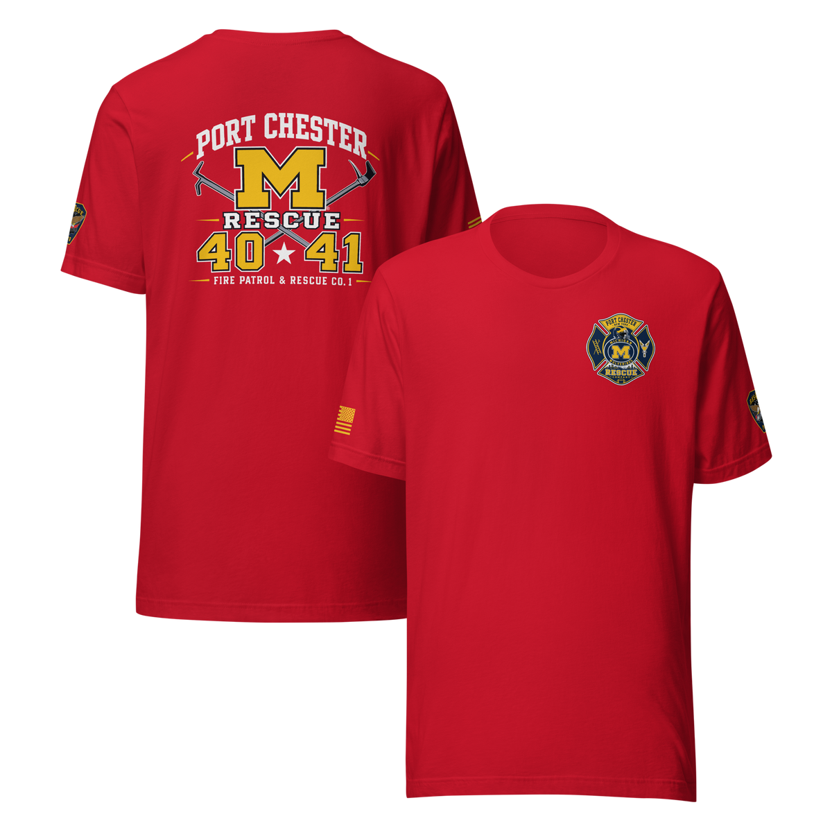 PORT CHESTER RESCUE × MICHIGAN WOLVERINES FOOTBALL #1