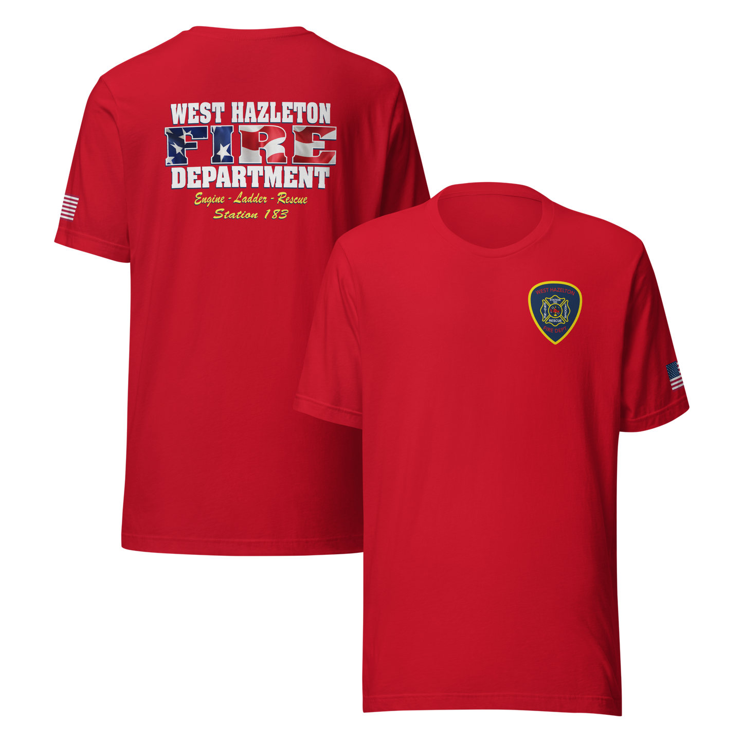 WEST HAZLETON FIRE DEPARTMENT #3 (PATRIOTIC)