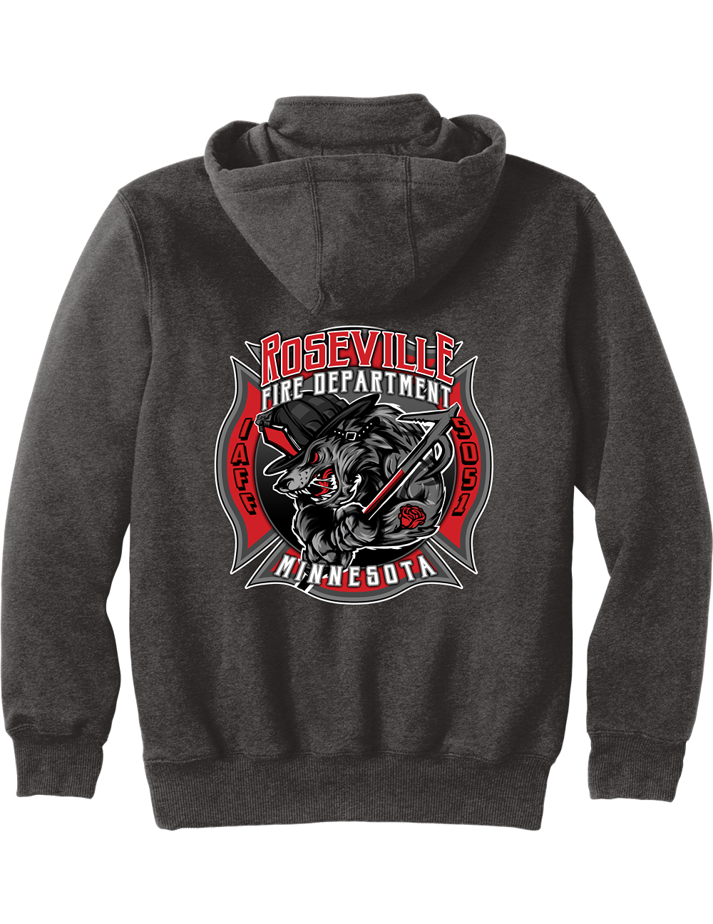 Roseville Fire - Color - Local 5051 (Black) - Collection