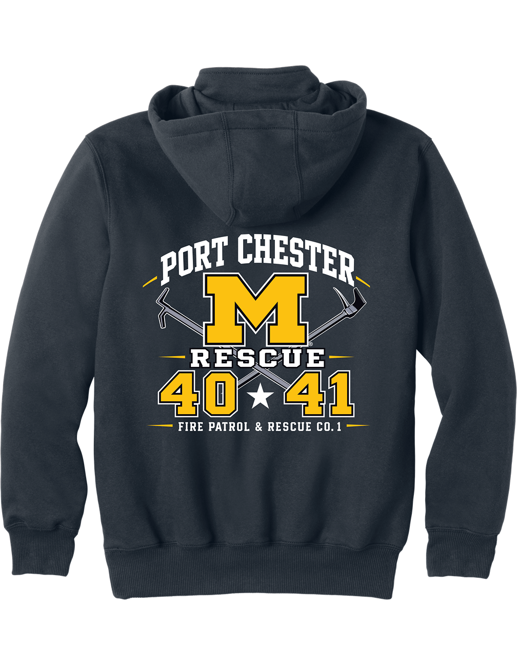PORT CHESTER RESCUE × MICHIGAN WOLVERINES FOOTBALL #1