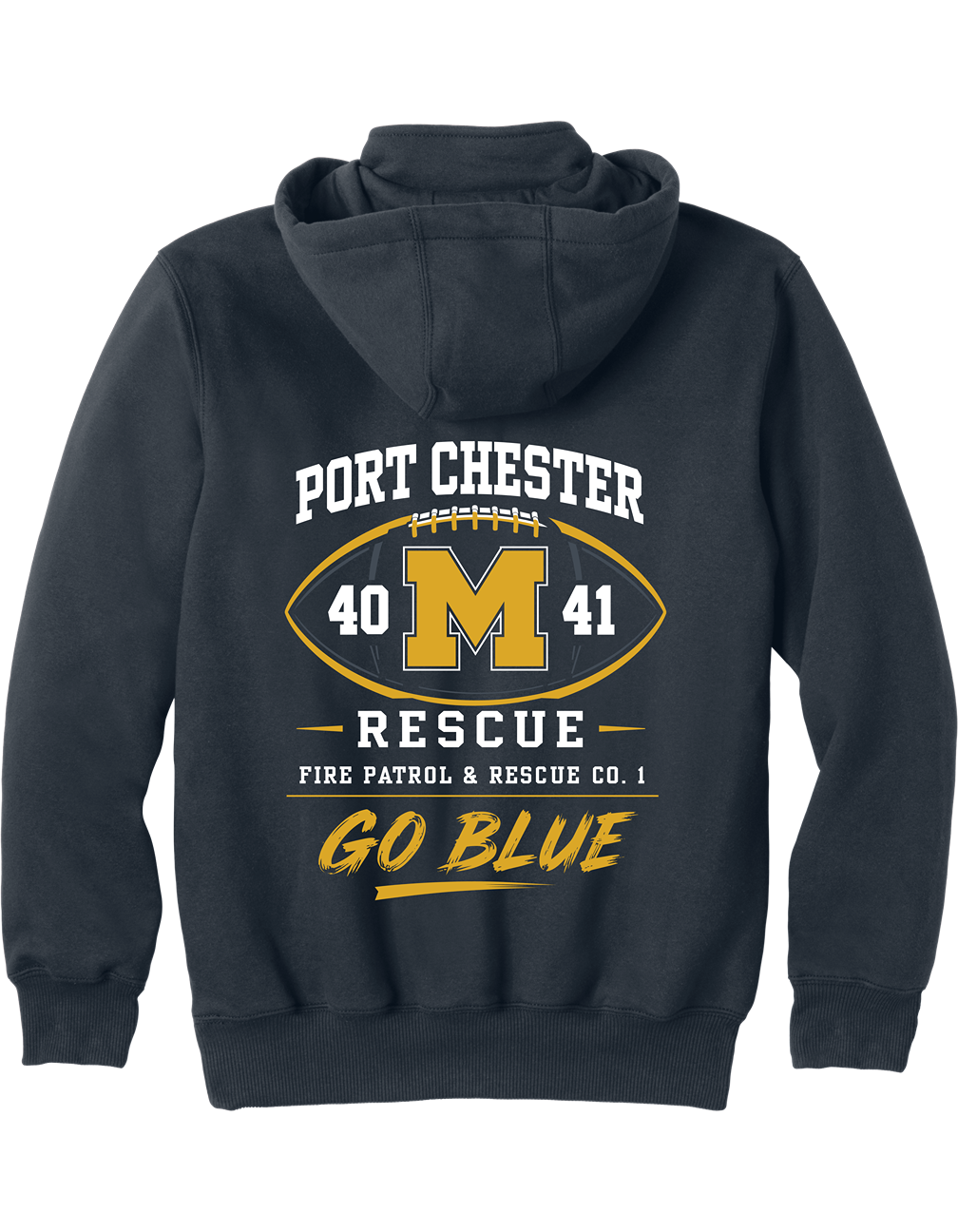 PORT CHESTER RESCUE × MICHIGAN WOLVERINES FOOTBALL #2