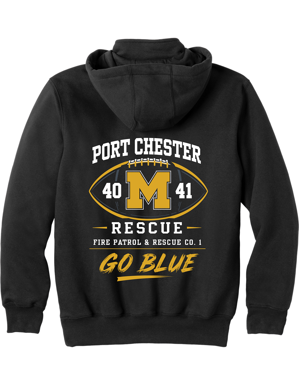 PORT CHESTER RESCUE × MICHIGAN WOLVERINES FOOTBALL #2