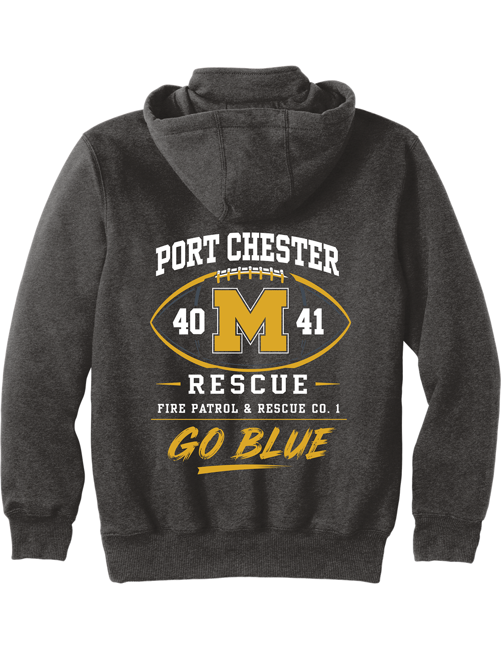 PORT CHESTER RESCUE × MICHIGAN WOLVERINES FOOTBALL #2